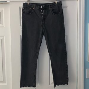 Levi’s 501 Black Denim Jeans